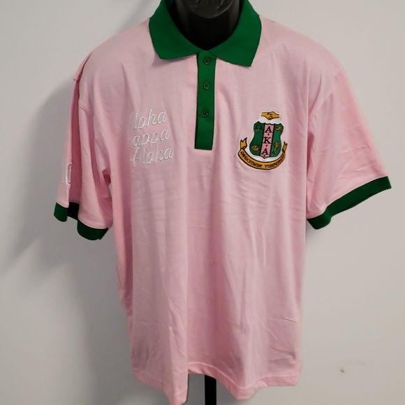 New AKA Alpha Kappa Alpha  Polo Shirt Size XL - Picture 1 of 4